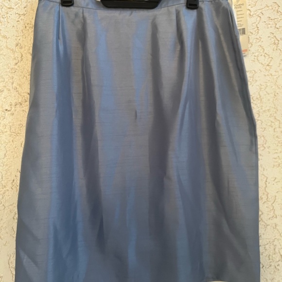 NWT Leslie Fay 2 pieces suit Women's gray size 14WP - Picture 5 of 9